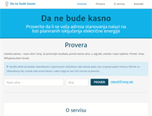 Tablet Screenshot of danebudekasno.nikolaposa.in.rs